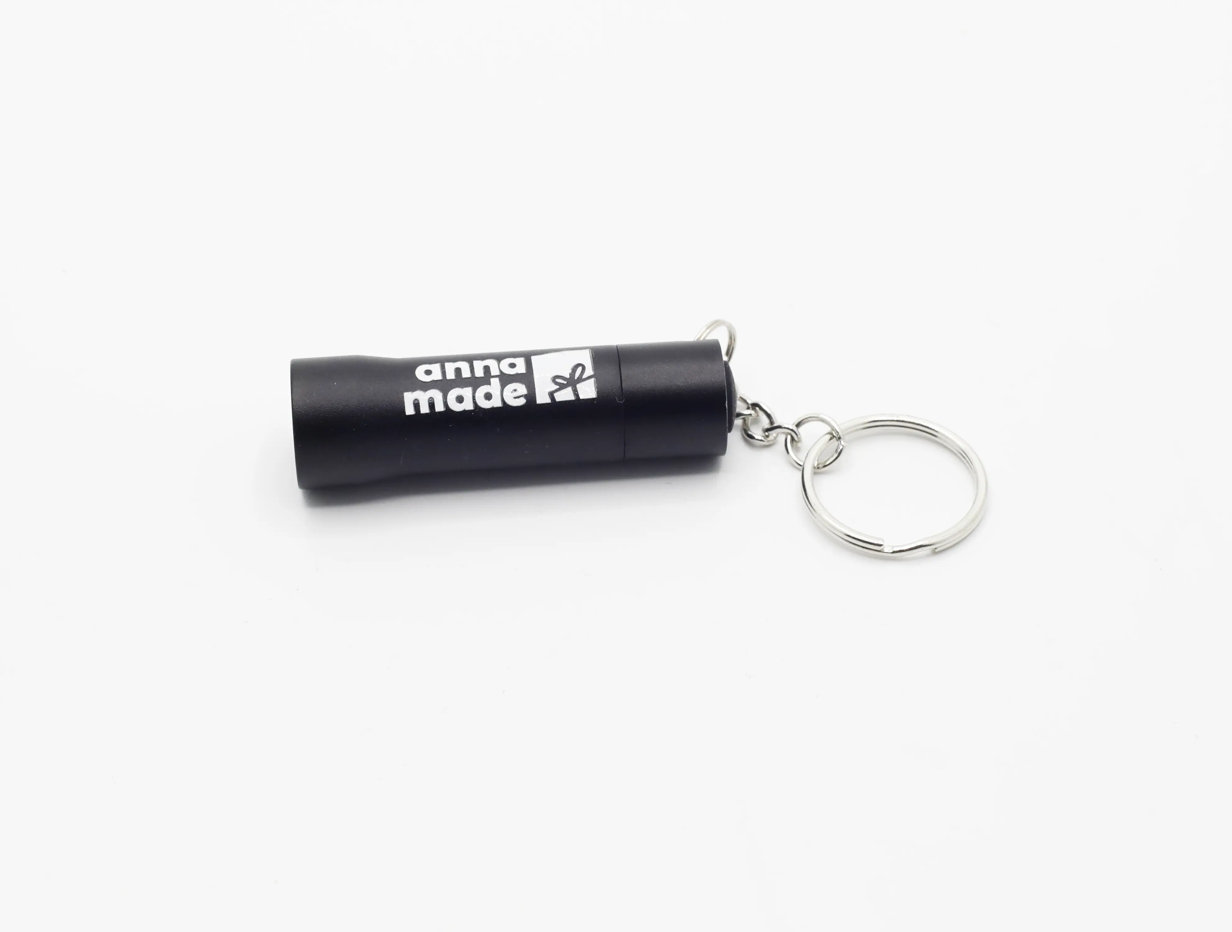Schlüsselanhänger-Taschenlampe mit Logo-Druck 