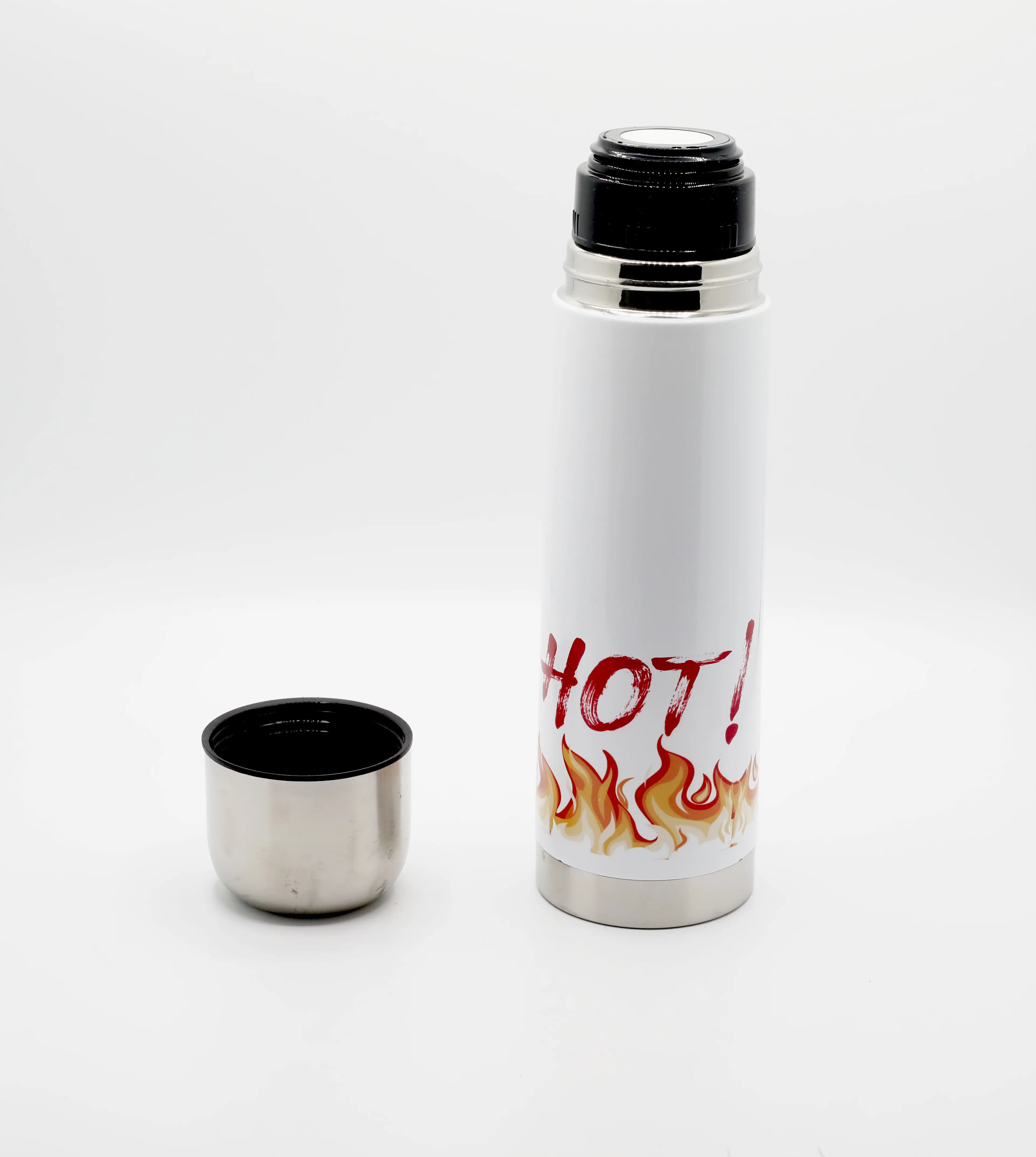 Thermo-Flasche 750 ml, inkl. Druck