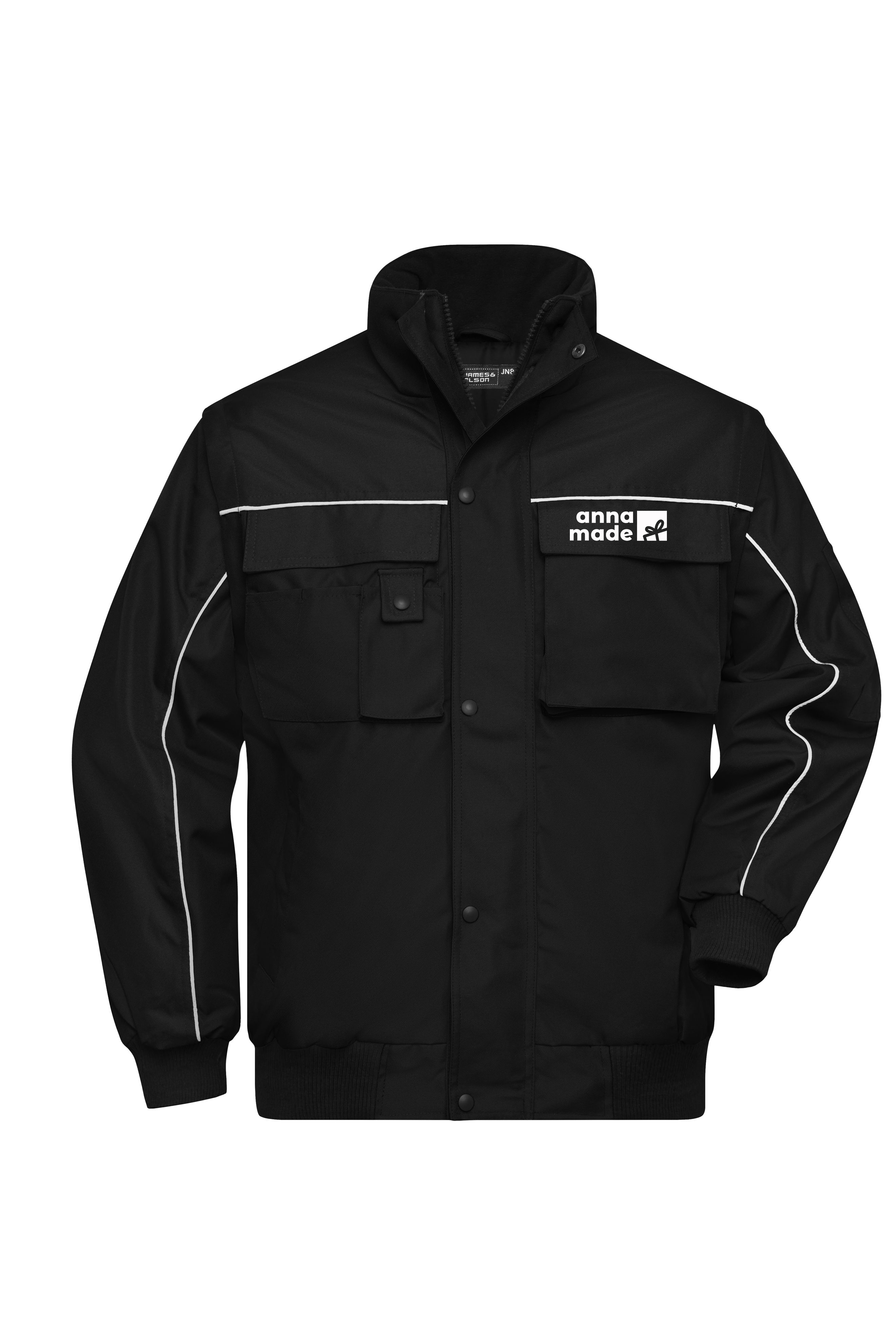 Jacke mit abnehmbaren Ärmeln