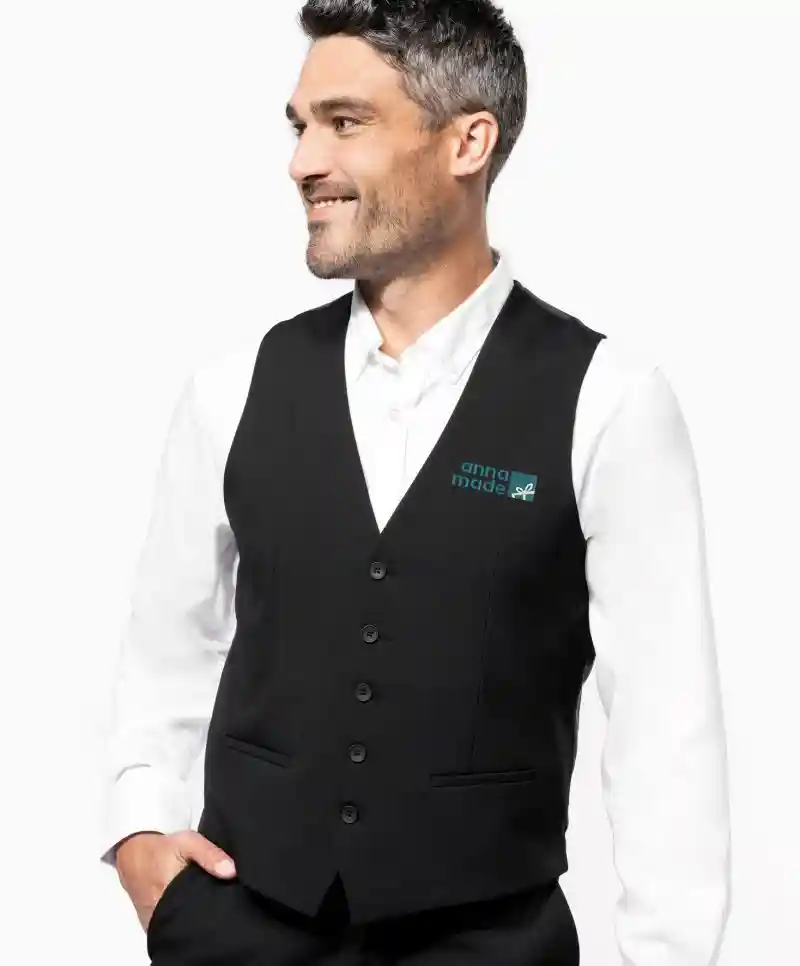 Business-Weste für Herren inkl. Stick