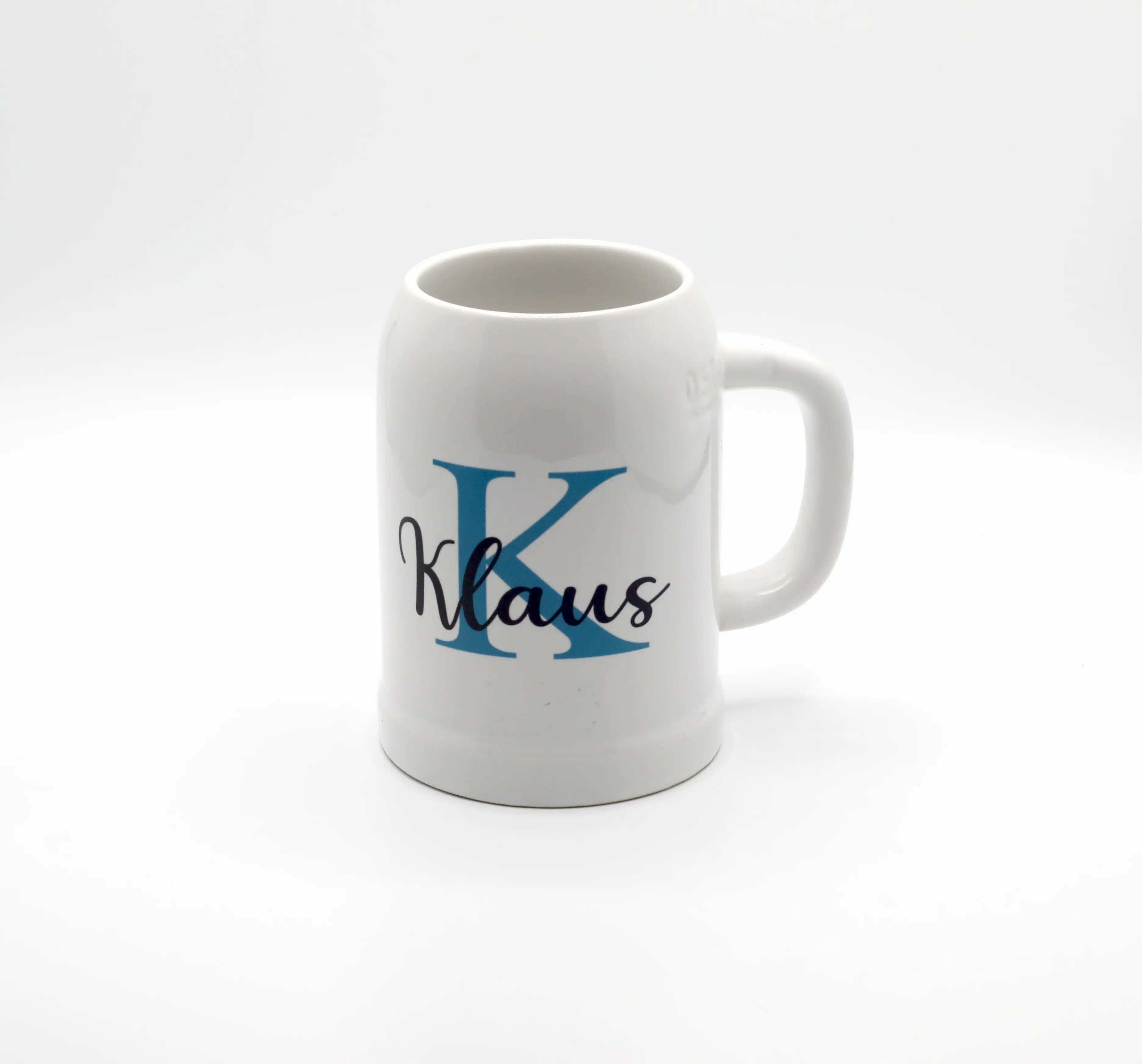 Bierkrug mit Wunschaufdruck oder Foto