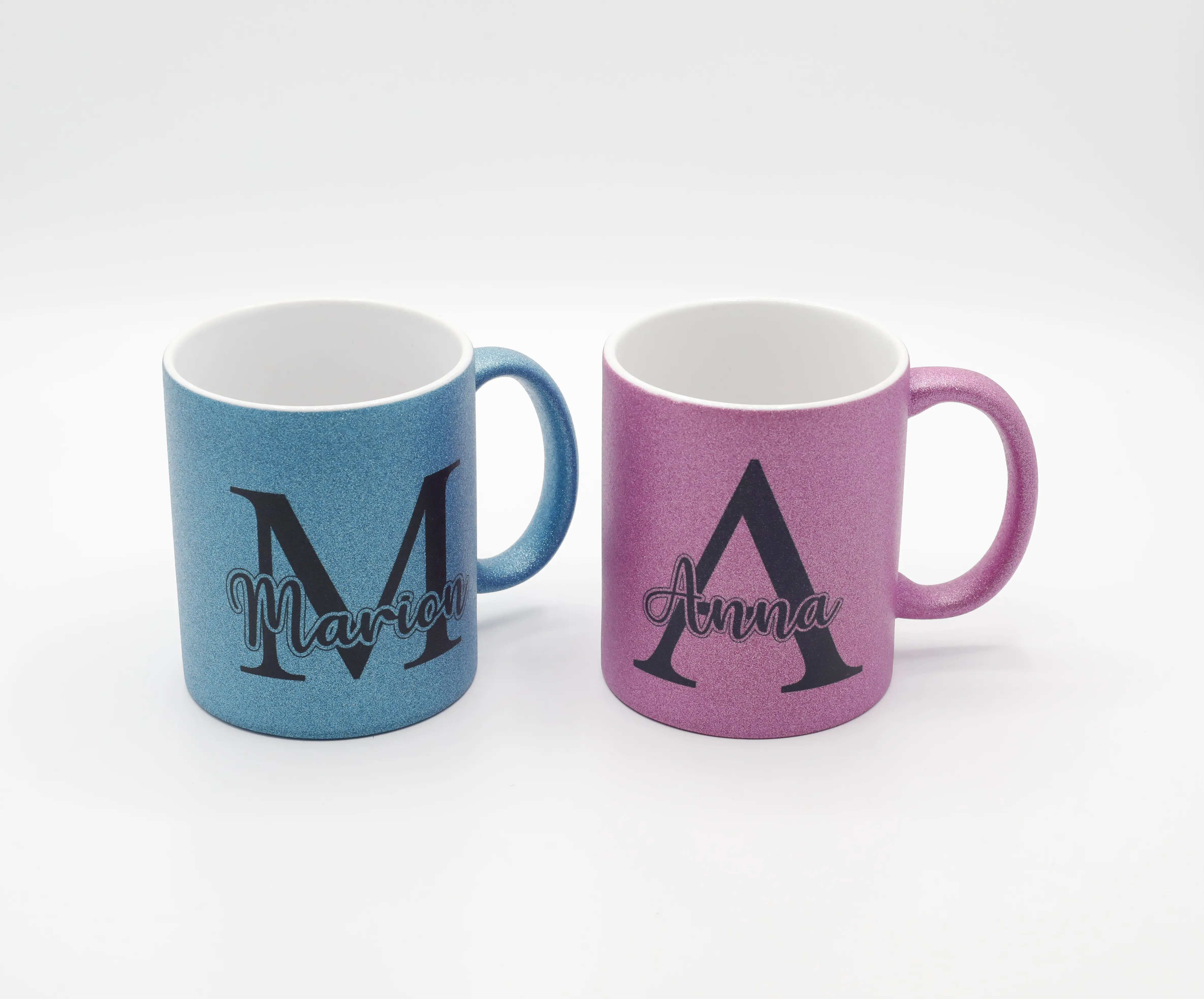 Glitzer-Tasse inkl. Druck