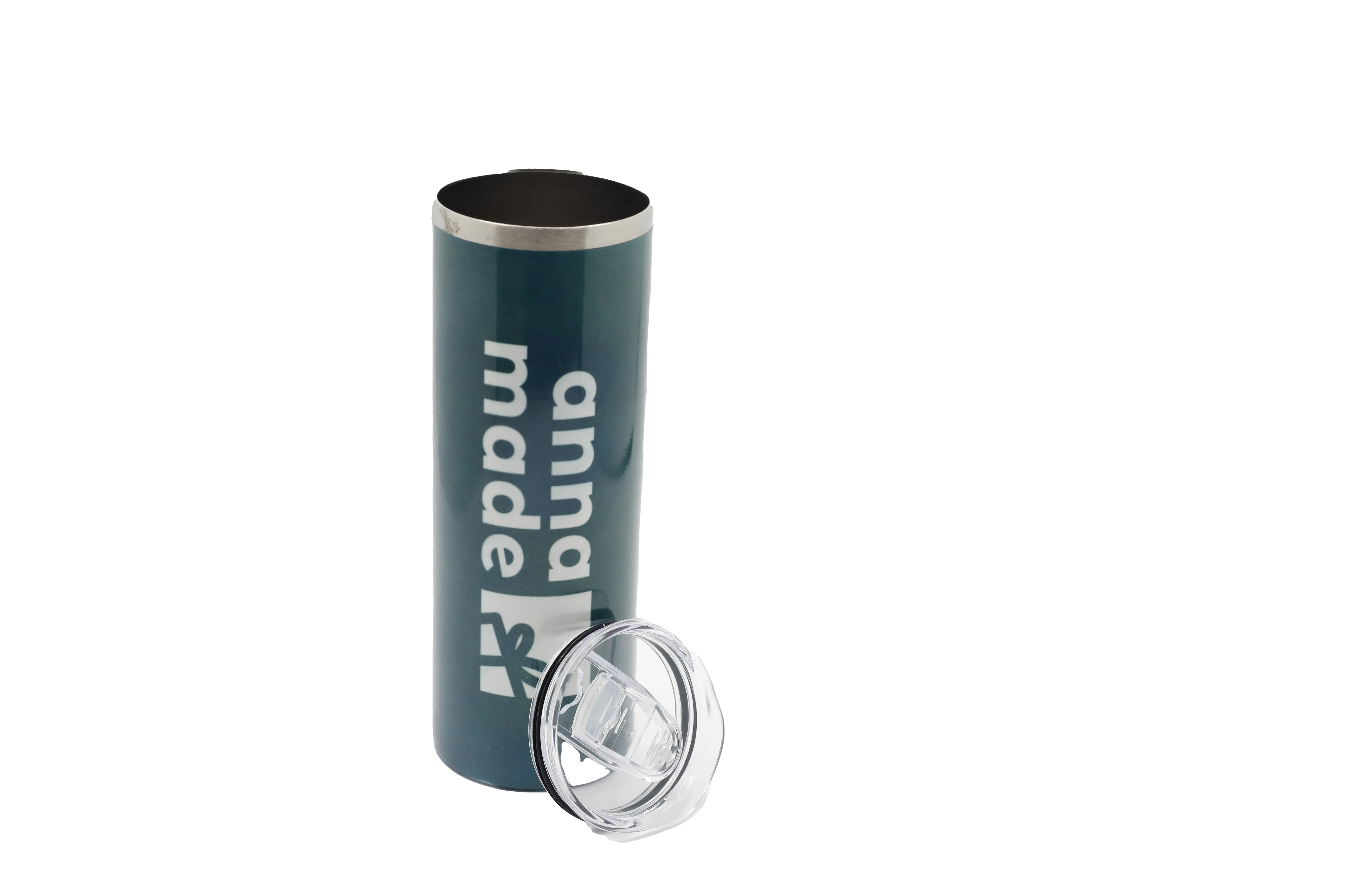 Edelstahl-Thermobecher metallic inkl. Druck 