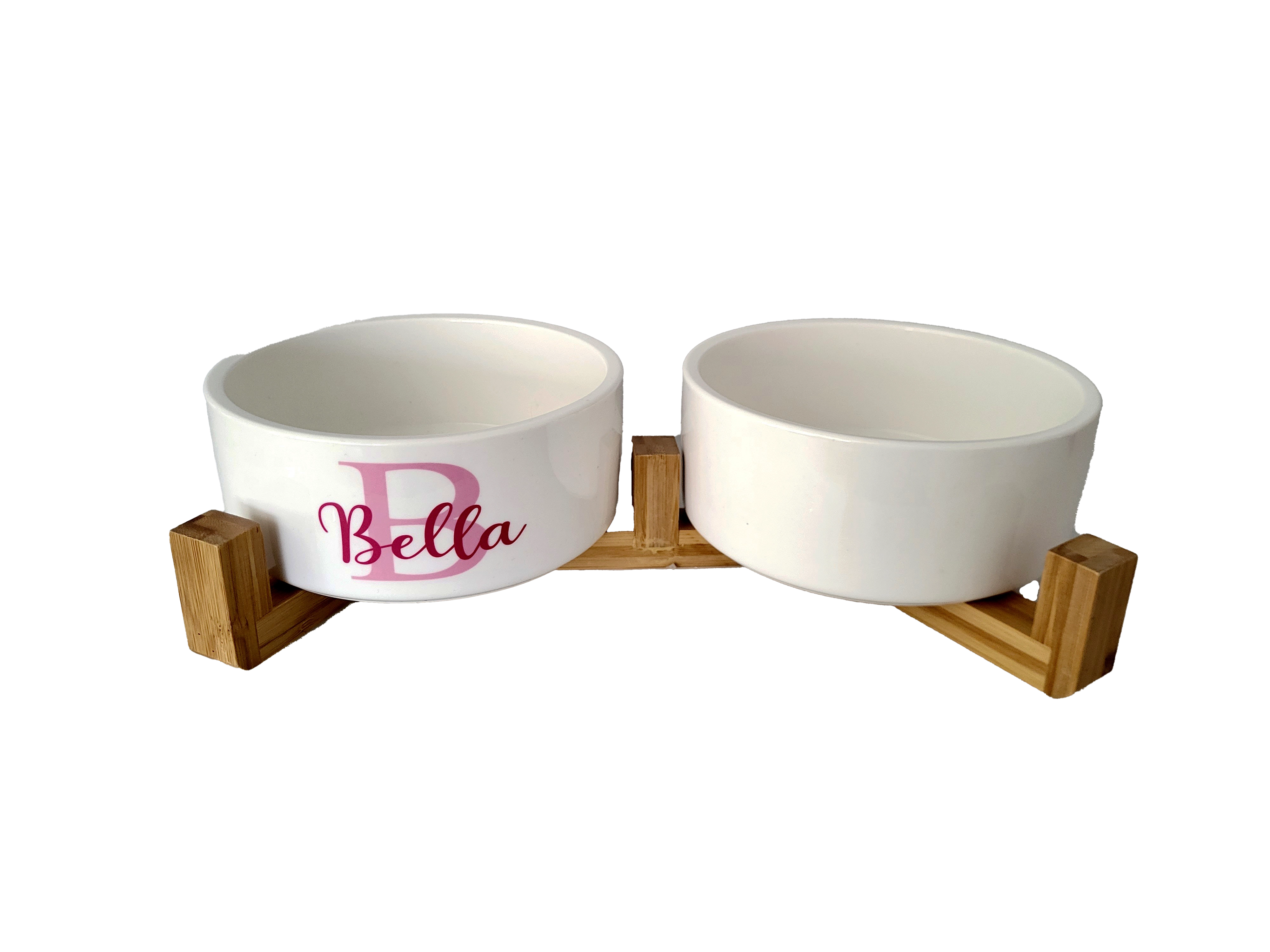 Fress-Station mit 2 Schalen aus Keramik in 2 Größen