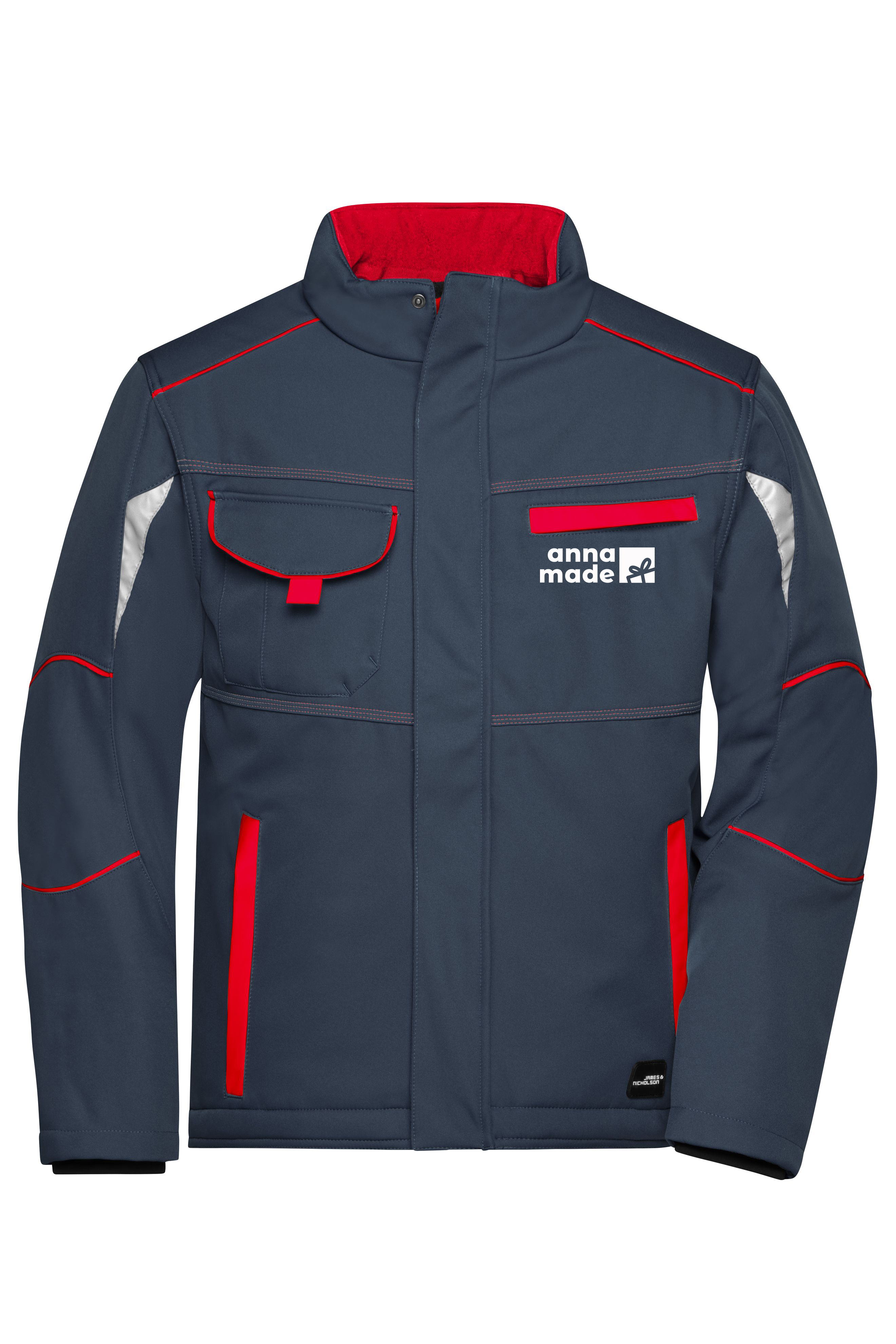 gefütterte Softshelljacke