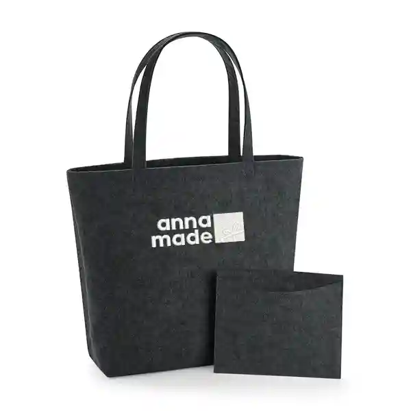 Filz-Tasche groß inkl. Stick